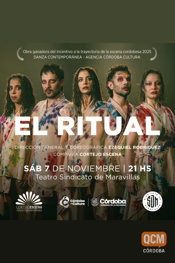 Afiche: El Ritual / Compañía Cortejo Escena