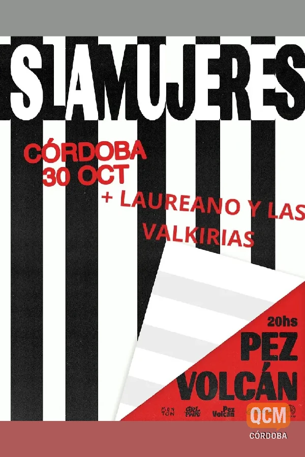 Afiche: Isla Mujeres + Laureano y las Valkirias