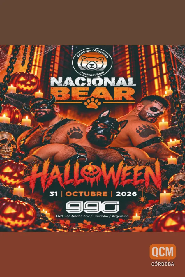 Afiche: Nacional Bear - Halloween